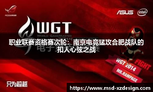 职业联赛资格赛次轮：南京电竞猛攻合肥战队的扣人心弦之战